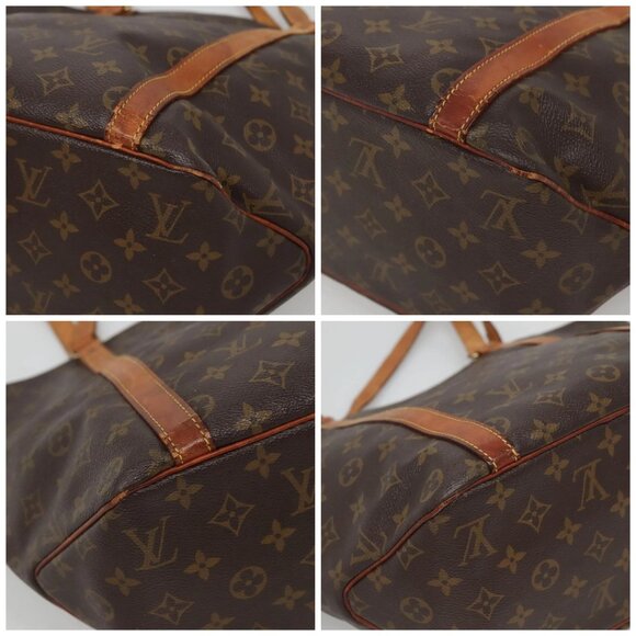 LOUIS VUITTON Monogram Sac Shopping Tote Bag M51108 LV Auth 132931 - Picture 16 of 16